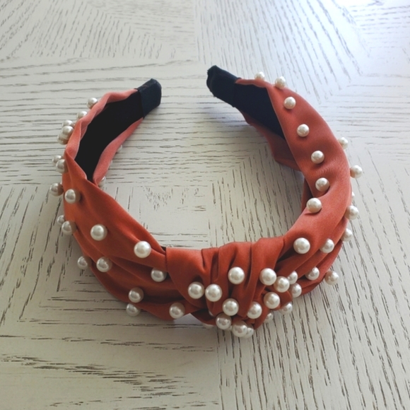 Copper Pearl Headband - Picture 1 of 3